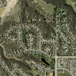 832 N Columbia Dr Sioux Falls South Dakota  High Resolution Satellite Map