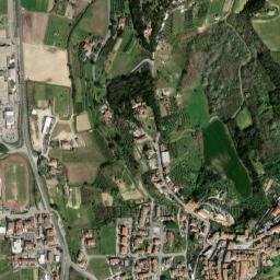Peccioli map(satellite map)