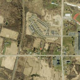 Farmers Corner New York High Resolution Satellite Map