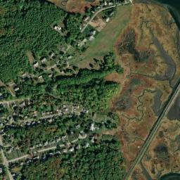 Satellite view of Prouts Neck Country Club