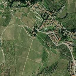 Panzano in Chianti map(satellite map)