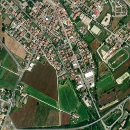 San Giustino map(satellite map)