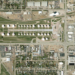 5614 W 9th St Sioux Falls South Dakota  High Resolution Satellite Map