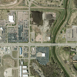 230-324 Carolyn Ave Sioux Falls SD High Resolution Satellite Map