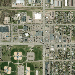 3000 West 12th Street, Sioux Falls, SD High Resolution Satellite Map