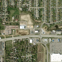 108 Dewberry Circle, Sioux Falls, SD 57110 High Resolution Satellite Map