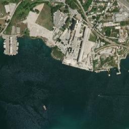 Vranjic map(satellite map)
