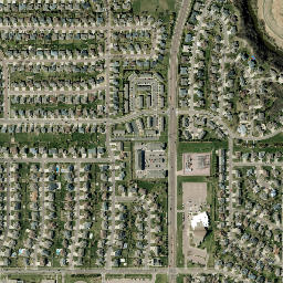805 S Riverward Dr Sioux Falls SD High Resolution Satellite Map