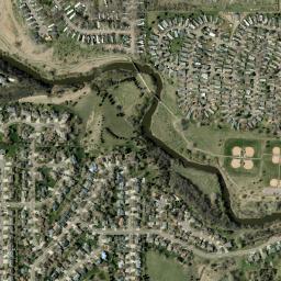 Satellite view of Country Club of Sioux Falls