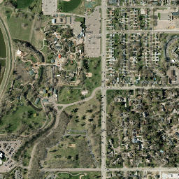 2601-2699 W 16th St Sioux Falls SD High Resolution Satellite Map