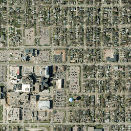 816 South Grange Avenue, Sioux Falls, SD High Resolution Satellite Map