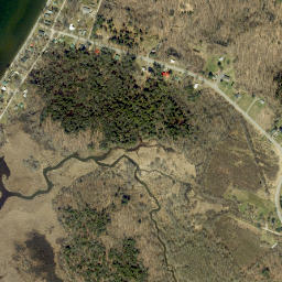 Ramona Beach New York High Resolution Satellite Map