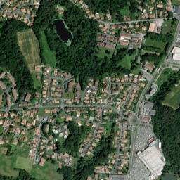Boucau map(satellite map)