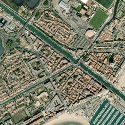 Palavas-les-Flots map(satellite map)