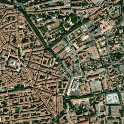 Aix-en-Provence map(satellite map)