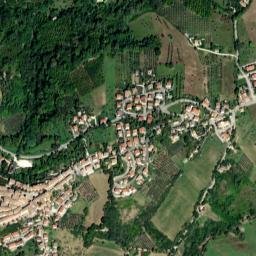 Montecarotto map(satellite map)