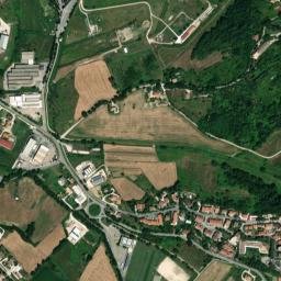 Polverigi map(satellite map)