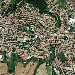 Camerano map(satellite map)