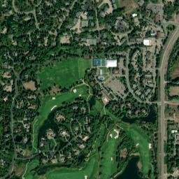 Moose Wilson Road map(satellite map)
