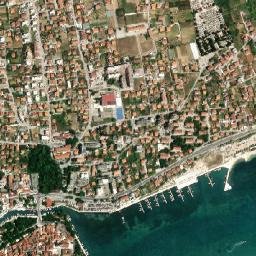 Grad Trogir map(satellite map)