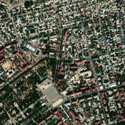 Kentau map(satellite map)