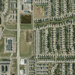 2422-2886 S Ellis Rd Sioux Falls SD High Resolution Satellite Map