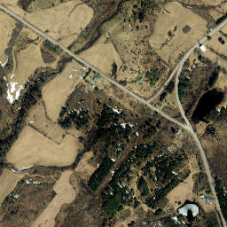 Fish Creek New York High Resolution Satellite Map