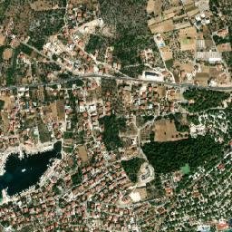Seget Vranjica map(satellite map)