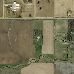 46662 267th Street, Sioux Falls, SD 57106 High Resolution Satellite Map