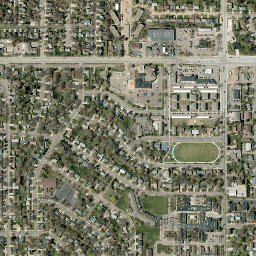 5704 W 40th St Sioux Falls South Dakota  High Resolution Satellite Map