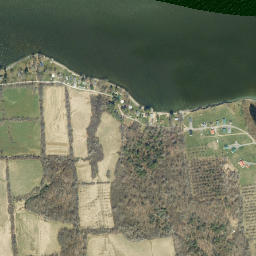 Demster Beach New York High Resolution Satellite Map