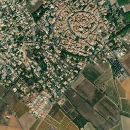 Caux map(satellite map)