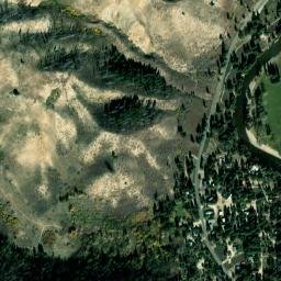 633 North Pine Featherville Road, Mountain Home High Resolution Satellite Map