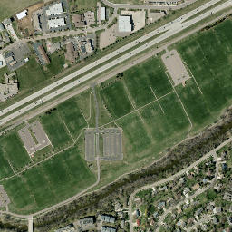 Park Access Road, Sioux Falls, SD 57108 High Resolution Satellite Map