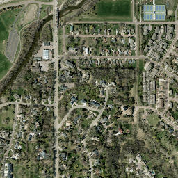 4018-4102 South Minnesota Avenue, Sioux High Resolution Satellite Map