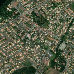 Roquettes map(satellite map)