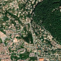 Lorgues map(satellite map)