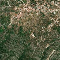 Slatine map(satellite map)