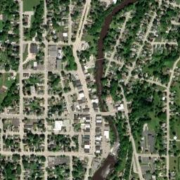 Mayville map(satellite map)