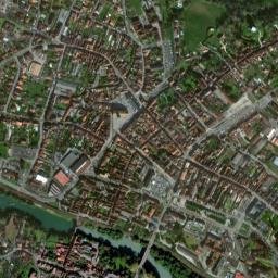 Orthez map(satellite map)