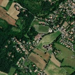 Pompertuzat map(satellite map)
