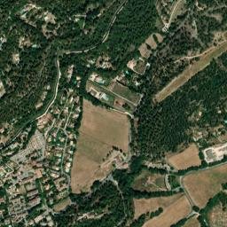 Meyreuil map(satellite map)