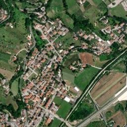 Macine-Borgo Loreto map(satellite map)