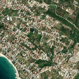 Podstrana map(satellite map)