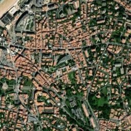 Biarritz map(satellite map)