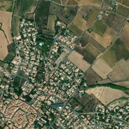 Alignan-du-Vent map(satellite map)
