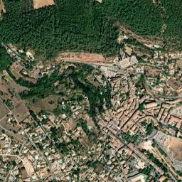 Les Arcs map(satellite map)