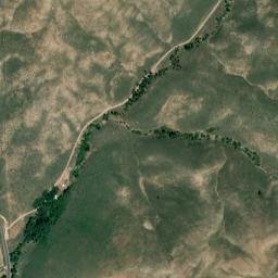 Camas County map(satellite map)
