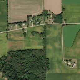 Columbia County map(satellite map)