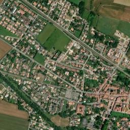 Baziège map(satellite map)